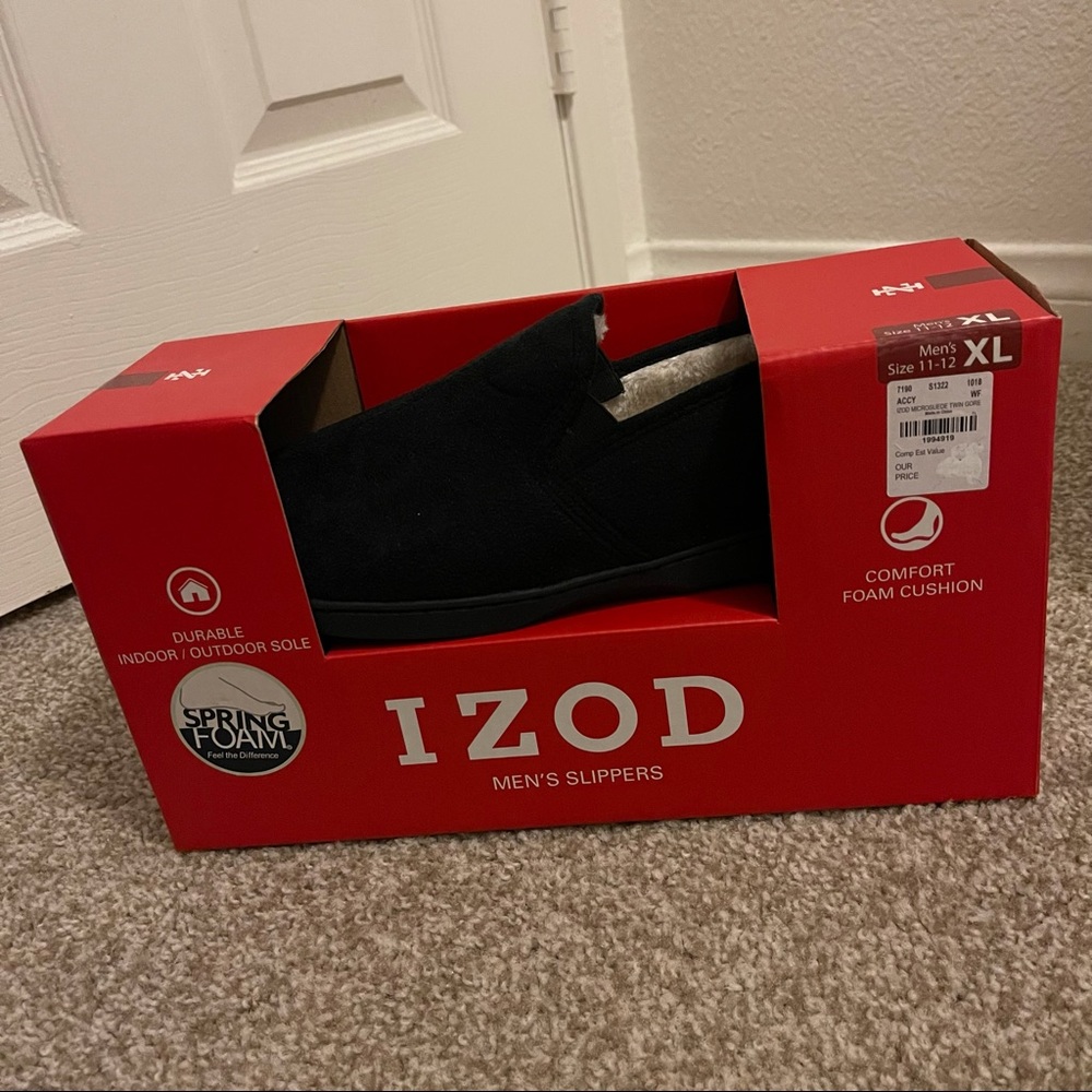 IZOD men’s slippers - Picture 8 of 8